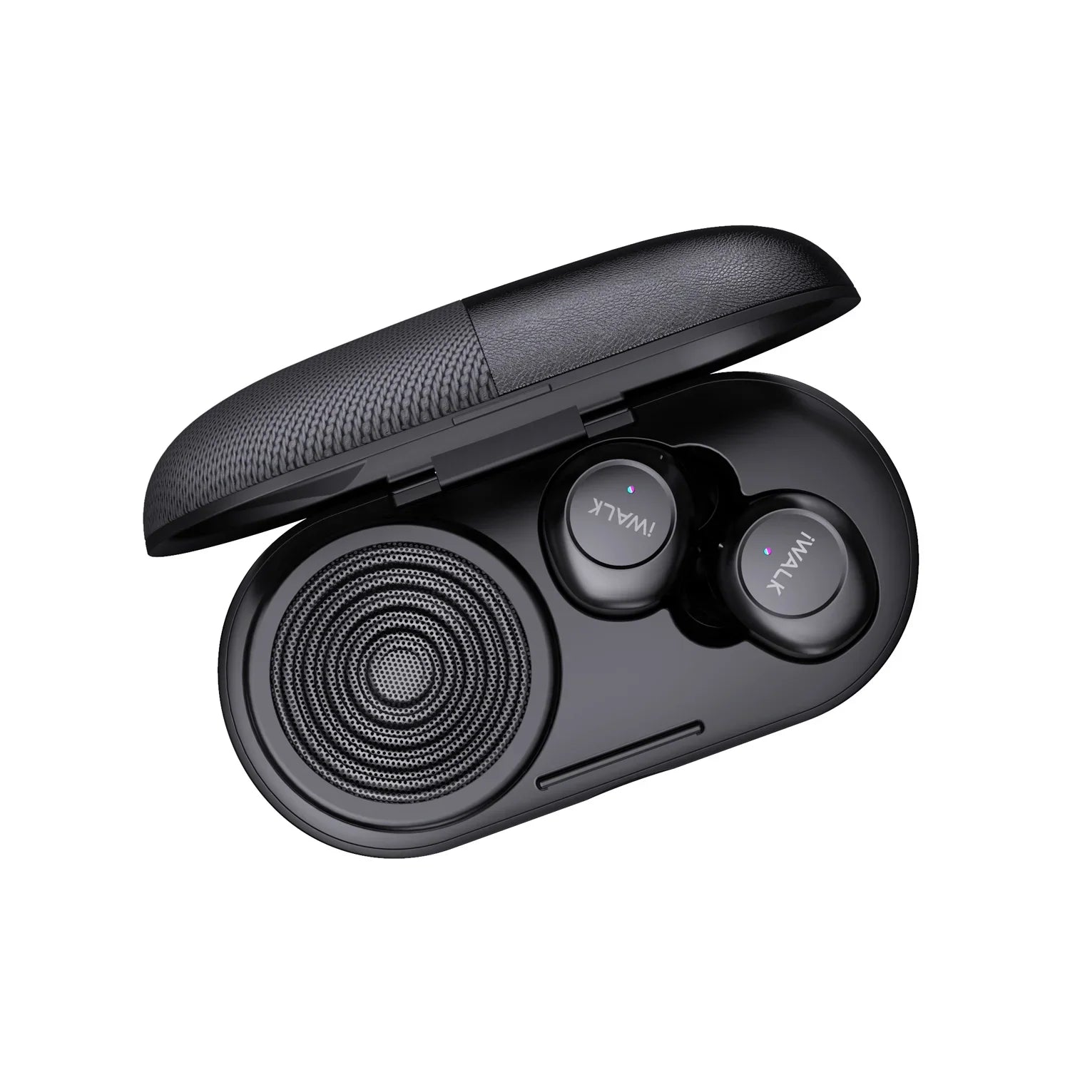 iWalk Amour Air Shell 2 In 1 True Wireless Stereo Bluetooth Earbuds & Speaker - Black - Tashqila iWalk Amour Air Shell 2 In 1 True Wireless Stereo Bluetooth Earbuds & Speaker - Black - Tashqila